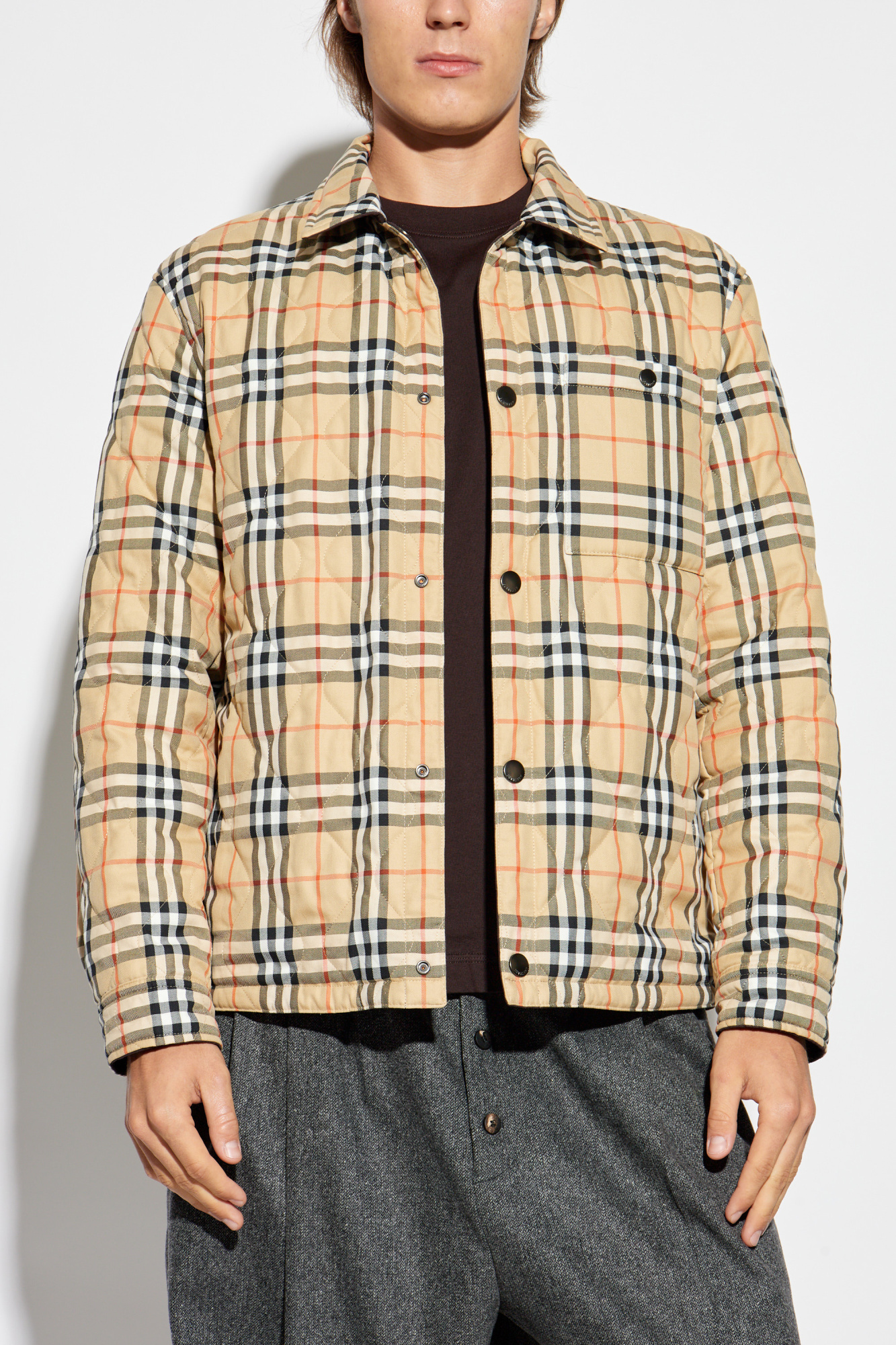 Burberry medium ジャケット Burberry Jacket with check pattern | Men's | Vitkac